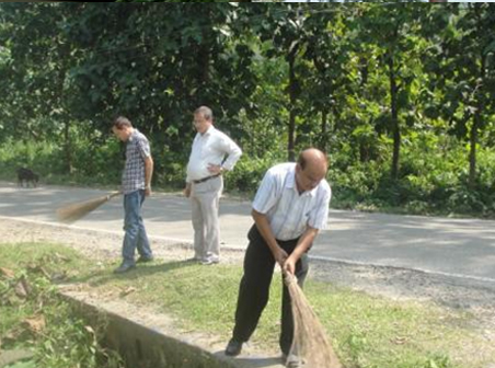 Cleanliness Drive around Office Premises #1